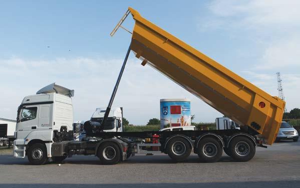 Damper Treyler Dumper Trailer DAMPER HAVUZ SİSTEMİ