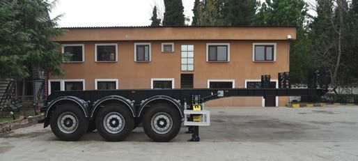 Şasi Treyler Chassis Trailer ŞASİ TREYLER