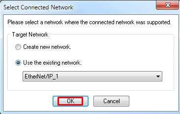Devamında açılacak pencerede (Select Connect Network Port) aşağıdaki işlemler yapılarak ağdaki aygıtlar görüntülenir: