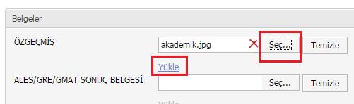 *Ales ve dil puanınızı girerken basamakları virgül ile ayırınız ve virgülden sonra ki ilk 3 rakamı da yazmayı unutmayınız.