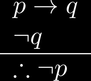 Modus Tollens - Reddetme İlgili Totoloji: ( p (p q)) q Örnek: p Kar yağıyor. q Ayrık Matematik çalışacağım.