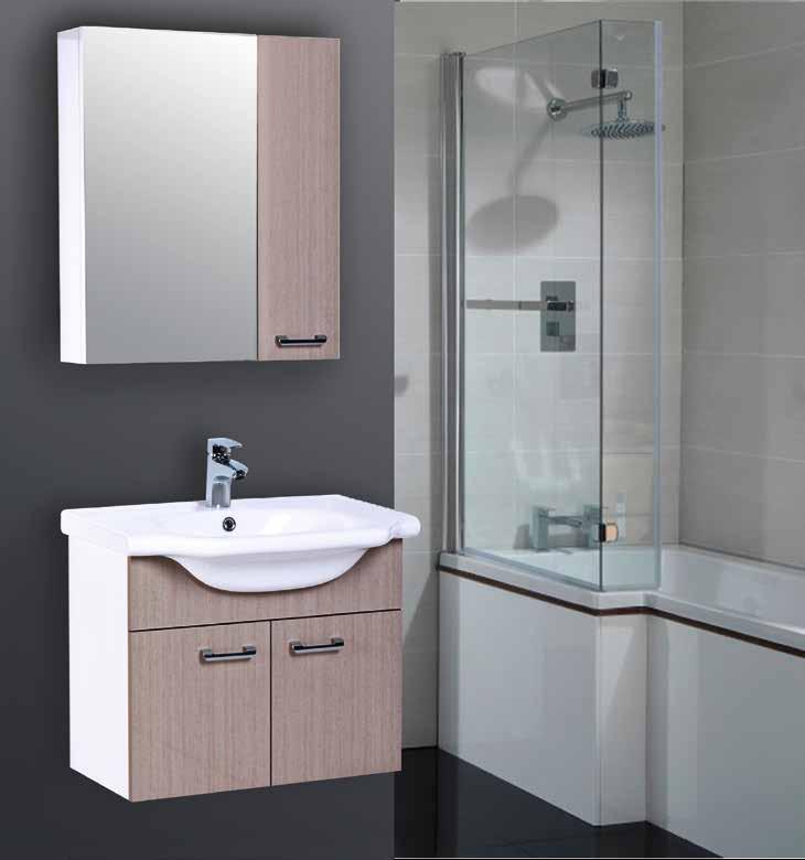 DURU 65 Üst Modül / Top Module 60 69 14 Lavabo Modülü / Washbasin Module 65 50 48 Dolap / High Cabinet - - - Kapak / Cover: High Gloss PVC Kaplama MDF High Gloss PVC Coating MDF