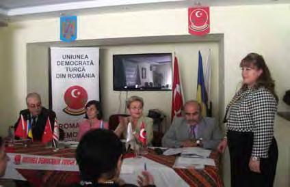 Romanya Demokrat Türk Birliği Eğitim Komisyonun üyeleri karşıladılar. Romanya Türk Öğretmenler Derneği ise Sayın Başkan Okutman dr.