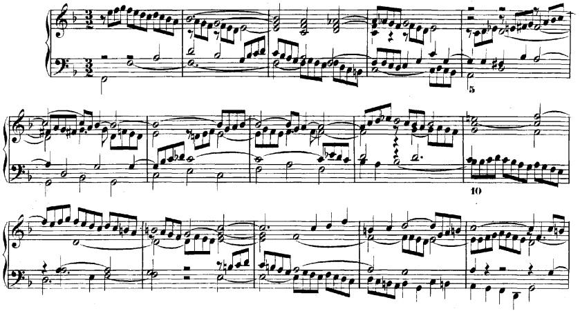 EK 30- Bach, İyi Düzenlenmiş Klavye, 2. Cilt, No. 11 Prelüt.