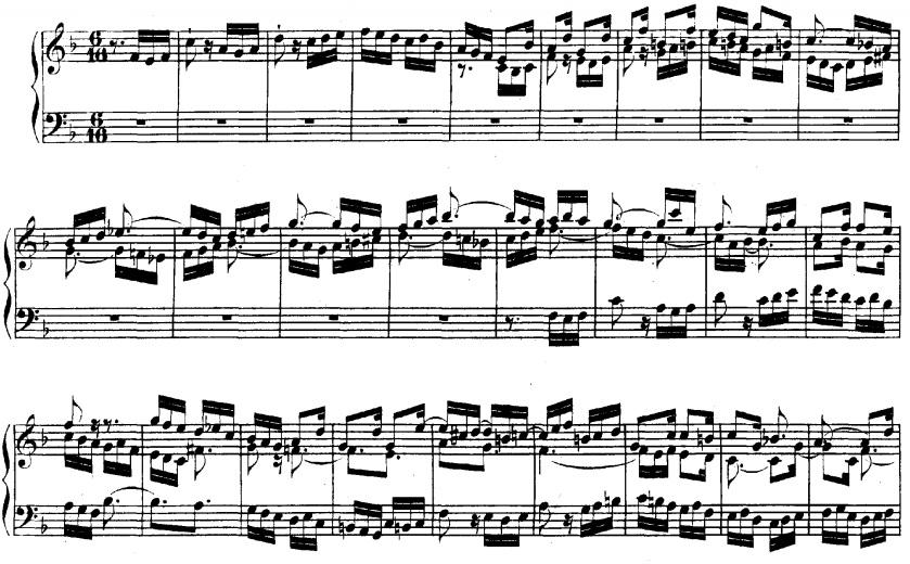 EK 31- Bach, İyi Düzenlenmiş Klavye, 2. Cilt, No. 11 Füg.
