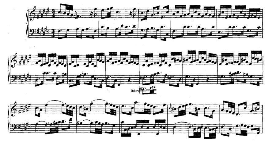 EK 32- Bach, İyi Düzenlenmiş Klavye, 2. Cilt, No. 13 Prelüt.