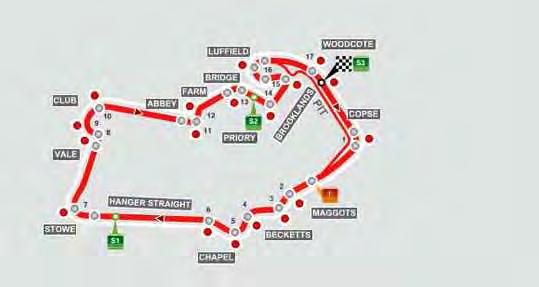 2 Haziran 29 Pazar, Saat: 5: (TS ) Silverstone - ngiltere Tur Say s : 6 Pist Uzunlu u: 5.4 km. Toplam km: 38.355 km. Tur Rekoru: :8.