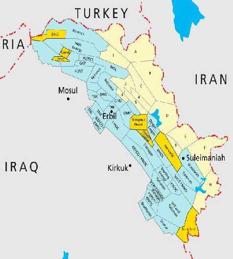 Kuzey Irak ta Yatırım Yapan Şirketler Toplam 21 Ülkeden 44 Petrol Şirketi En