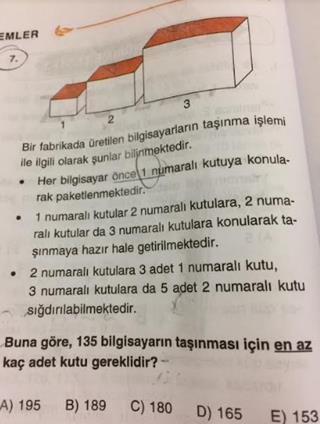 Karıncanın hareketi 1'den 7'ye geçer. 7'den 2 adım geri gelir. (5.nokta) 5' ten 11'e gider. 6.noktadan 3 kere geçti. 11'den 2 adım geri gelir. (9.nokta) 9'dan 15'e gider. 10.noktadan 3 kere geçti.... 93' ten 99'a gider.