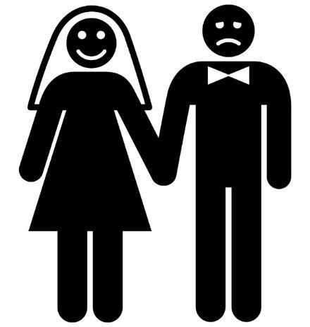 Peki evlilik erkeklere mi kadınlara mı daha çok mutluluk getiriyor? Ülke genelinde 100 evli erkekten 58 i, Konya da 61 i, Karaman da 59 u mutlu.