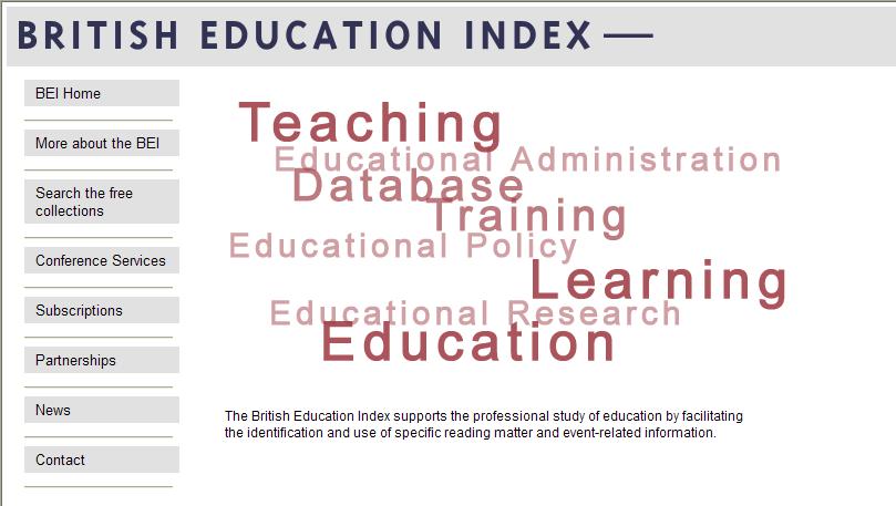 BEI-British Education Index