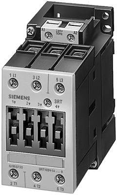 Kontaktör ve Kontaktör Kombinasyonları Motorların Anahtarlanması için Kontaktörler SIRIUS Kontaktörler, 3-kutuplu, 3... 50 kw AC-Kumanda 3RT10 3.-1A.