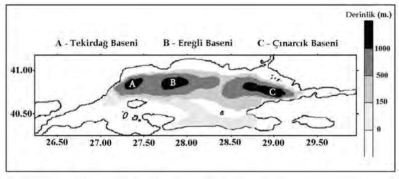 Başka bir deyişle, Marmara Denizi birbiri üzerinde yer almış, hidrografik özellikleri açısından son derece farklı iki su kütlesinden, iki ayrı denizden oluşan bir yapıya sahiptir.