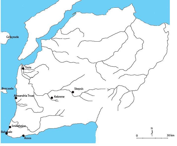 1 SMINTHEION/GÜLPINAR 2017 YILI KAZI VE ONARIM ÇALIŞMALARI (38.YIL) Çanakkale İli Ayvacık İlçesine bağlı Gülpınar köyü eteklerinde yer alan Smintheion tanrı Apollon a adanmış bir kutsal alandır.