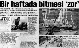 nedeniyle yaşanan trafik sorununa dair ŞPO Ankara Şube Başkanımız Orhan Sarıaltun, her parsel ölçeğinde jeolojik etüdün yapılması gerektiğini bu etüdlere göre belirlenen önlemlerin alınmadığı