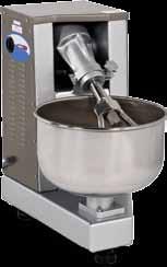 75 Kw 1400 rpm 380 V - Bowl dimension(diameter/depth): 360 mm/210 mm. - Equipped with timer. - Stainless steel bowl and dough mixer arm. MSH.05 - Motor power:1.