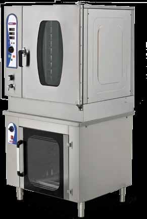 Fırınlar Ovens Konveksiyonlu Patisserie Fırınları (Gazlı) Convection Patisserie Ovens (Gas) Fırınlar Ovens - Lpg ve Ng ile çalışabilme özelliği. - Magnet emniyet ventilli. - 15 ayarlanabilir program.