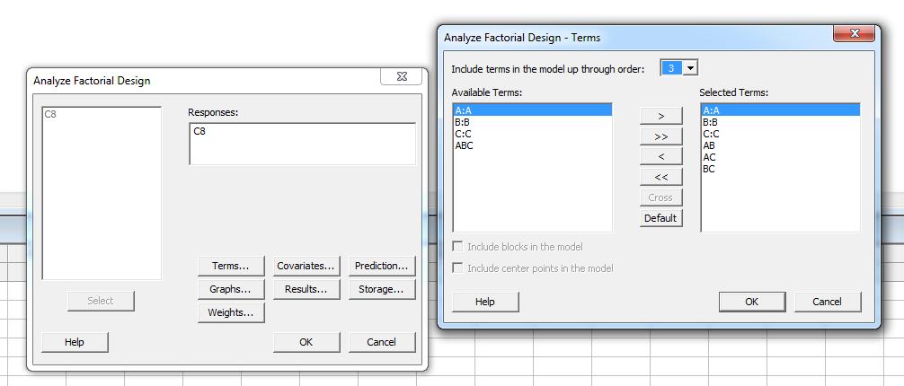 İSTATİSTİK II MINITAB 8.5.