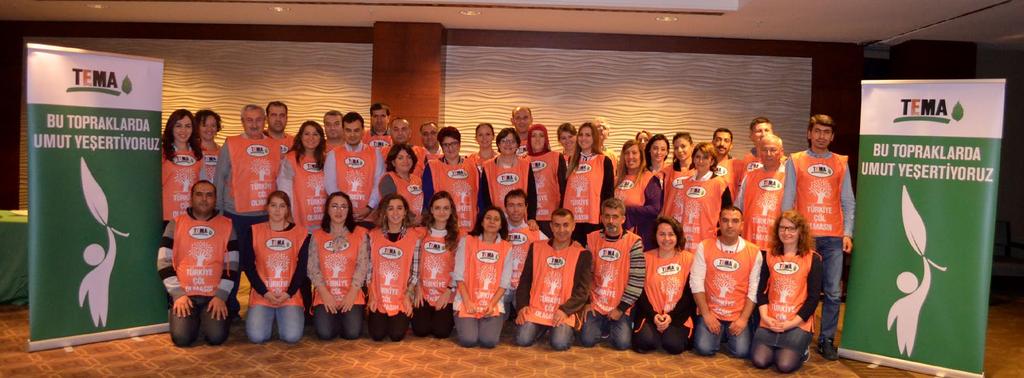 TEMSİLCİLERİMİZE ve İLÇE SORUMLULARIMIZA YÖNELİK EĞİTİMLER Uyum Eğitimleri TEMA Ailesi ne yeni katılan Temsilcilerimiz ve İlçe Sorumlularımız için 2015 yılı içerisinde İstanbul da iki Uyum Eğitimi