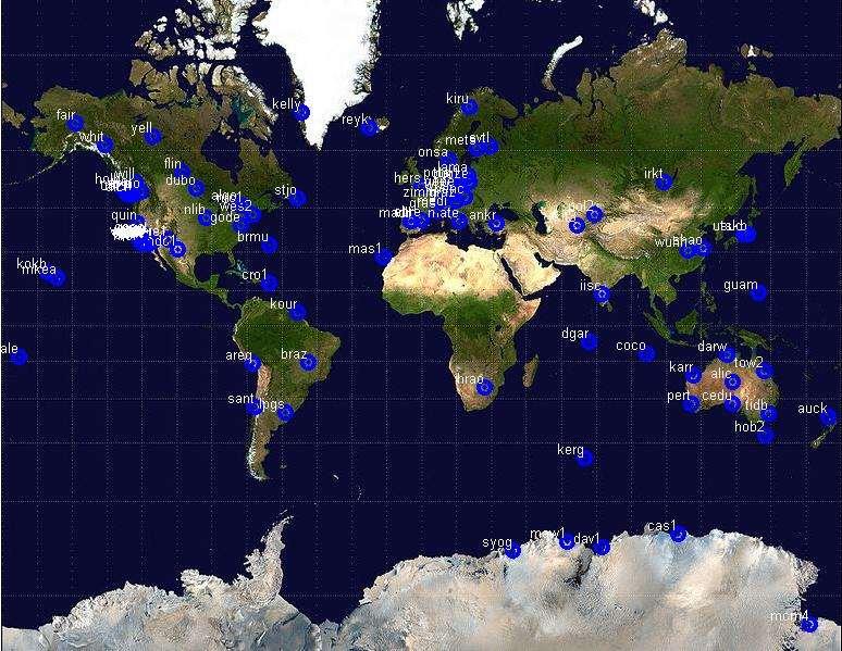 IAG (International Association of Geodesy-Uluslararası Jeodezi Birliği) NİN BİLİMSEL SERVİSLERİ IERS (International Earth Rotation Service-Uluslararası Yer dönme ve Referans sistemleri Servisi) IGS