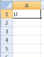 Sütünlar Satırlar Hücre konumu/yeri/ismi A1 Formullerde hücre isimlerini/konumlarını kullanınız. Excel'de hücreler isimlendirilirken önce sütün sonra satır yazılır. Örneğin; A1, C4 v.b.