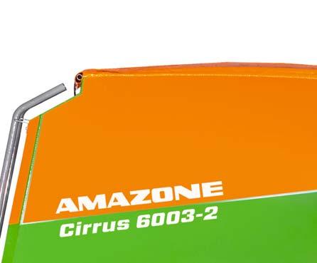 Cirrus Cirrus-Konsepti Tarımsal ve ekolojik talepler kusursuz bir şekilde yerine getiriliyor: 1 Tank pozisyonu: En iyi şekilde konumlandırılan tohum tankı size daha da iyileştirilmiş bir traktör