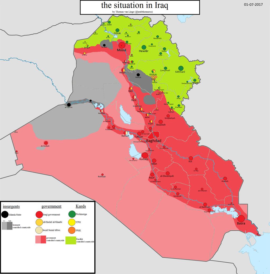 Şekil 1: Irak ta Son Durum Kaynak: