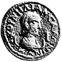 No. 16 : Cornelia Sa 260-268); AE Ön yüz : Salonina'nın portre büstü, büstün önünde I