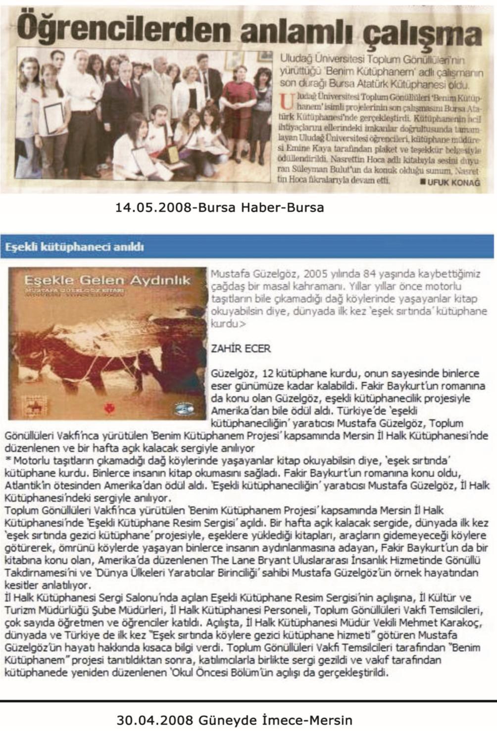 EK 13. Bursa Haber (14.05.