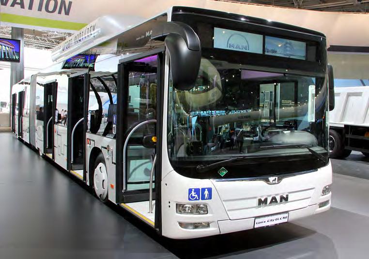 Centrotrans u svom voznom park posjeduje nekoliko modela autobusa proizvedenih u fabrici MAN.