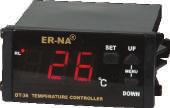 (48x48) 2x4 hane, çift setli, histeresis ayarlı, on-of veya PI kontrollü dijital termostat (72x72) 2x4