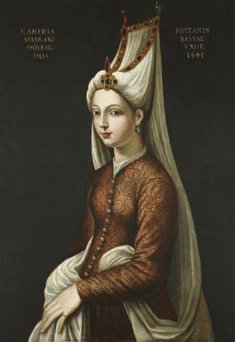 Cameria (1522-1578), Daughter of the Emperor Soliman After Cristofano dell Altissimo (1530-1605) Italian School, 16th century Oil on canvas,