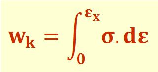 Çelik Çekme Deneyi ve Çekme Etkisinde Davranış (P = σ. A) ve (δl = l. dε) ifadeleri integralde yerine konursa; ε W = σ. A. l. dε 0 Deney öncesi ve sonrası numune hacminin değişmediği kabulünden hareketle (Vo = Ao.
