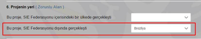 Ġstediğiniz ülkenin üzerine gelip bir kere tıkladıktan sonra ekran aģağıda bulunan görseldeki gibi