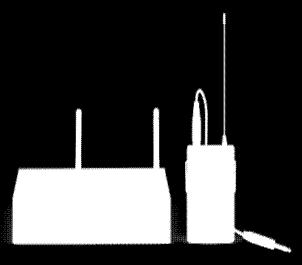 tek kanal alıcı, rack kiti, güç kaynağı ve antenleri ile 873.