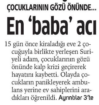 GAZETE BİR Tarih : 28.9.