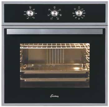 ANKASTRE FIRINLAR BUILT - IN OVENS FAF-21218 6 Fonksiyonlu Multi Turbo 6 Functions Multi Turbo, Soğutma Fanı / Turbo Fan, Tangential Cooling Fan/Turbo Fan, LOW-E Fırın İç Camı, LOW-E Oven Inner Door