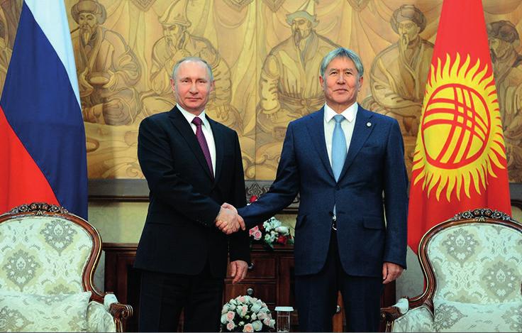 PUTİN İN ORTA ASYA ÜLKELERİNE ZİYARETİ Geçtiğimiz dönemde Rusya Devlet Başkanı Vladimir Putin Kazakistan, Tacikistan ve Kırgızistan ı ziyaret etti.