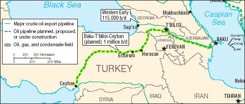 Bakü Tiflis Ceyhan Petrol Boru Hattı ya da kısaca BTC, Azerbaycan petrolünü Gürcistan üzerinden Türkiye nin Akdeniz kıyılarına taşıyan petrol boru hattı. Temmuz 2006 tarihinde hizmete girmiştir.