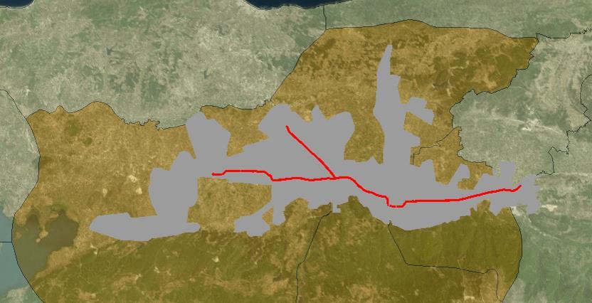 EurpeAid/131352/D/SER/TR Çevresel Gürültü Direktifinin Uygulama Kapasitesi için Teknik Yardım Prjesi, Türkiye Bursa Büyükşehir Belediyesi Stratejik Gürültü Haritalama Rapru Haritalanacak