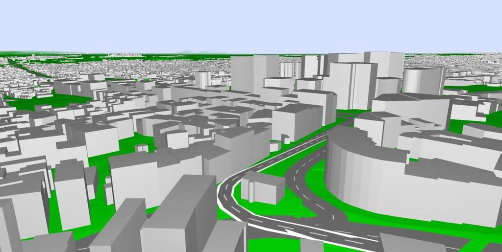 2 Gürültü Haritalama Yazılım Sistemi Gürültü haritalama amacıyla DataKustik tarafından geliştirilen CadnaA (Bigisayar Destekli Gürültü Azaltımı) yazılımının 4.4.146 sayılı sürümü kullanılmıştır.