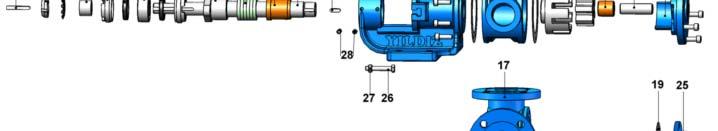 YEDEK PARÇA LİSTESİ AYAR SOMUNLU, YUMUŞAKSALMASTRALIVE CEKETLİ KÖRKAPAKLI/ SPARE PART LIST FOR PUMP WHICH WITH ADJUSTING NUT, PACKING AND JACKET BLIND COVER No PARÇA İSMİ PART NAME 1 KAMA 6x6x45 AB