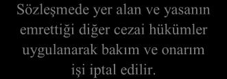 Yüklenici işi sözleşmede yer alan süre içerisinde bitirdi Sözleşme imzalandığı gün, işin yapımın ve kontrolünü denetleyecek