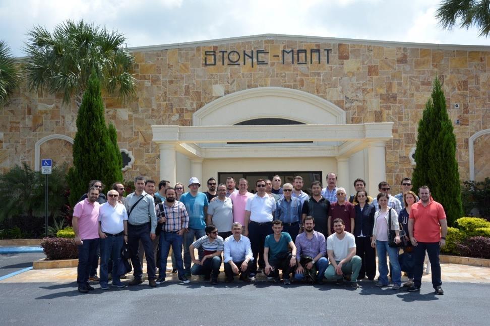 Stone Mart Marble Group firmasına teknik gezi düzenlenerek A.B.