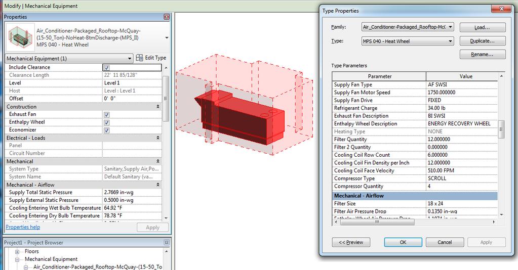 Şekil 4.6 : Autodesk Revit yazılımında nesne ile saklanan grafik ve grafik olmayan bilgi örneği.