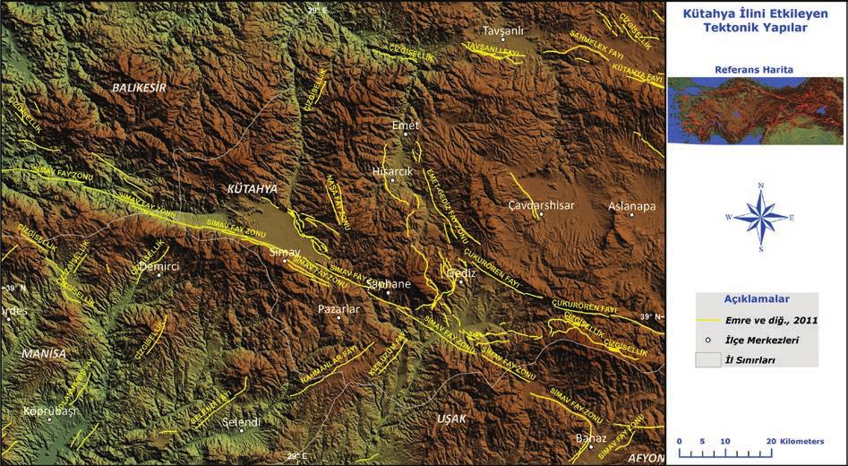 Geology of Simav and surrounding region. Şekil 2.