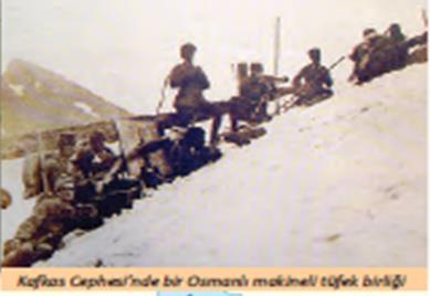 OSMANLI DEVLETİ NİN SAVAŞTIĞI CEPHELER 1-Kafkas cephesi Osmanlı Devleti, Birinci Dünya Savaşı ndaki ilk cepheyi Doğu Anadolu sınırını geçen Ruslara karşı açtı.