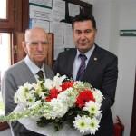 Samimi sohbetlerin konuşulduğu ziyaret sonrası Başkan Kocadon, Mustafa Danacı ve oda yönetimiyle birlikte hatıra fotoğrafı çektirdi.