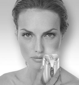 Patented Gilding technology lifts up and removes hair by gliding the tweezer disc over the skin with less irritation.