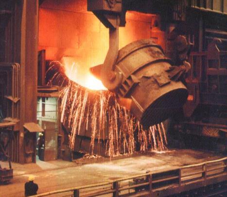 Elektrik Ark Ocağı Neredeyse toplam çelik üretiminin 30% nda kullanılır Hurda demir ve çelik ana ham maddeleridir. 25-100 ton aralığında şarj kapasiteleri vardır.